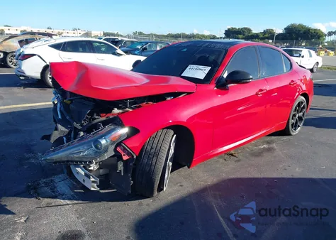 2020 Alfa Romeo Giulia Ti Rwd из США, поврежденный, VIN ZARFAMBN5L7635501